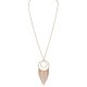 Ring Tassel Pendant Necklace