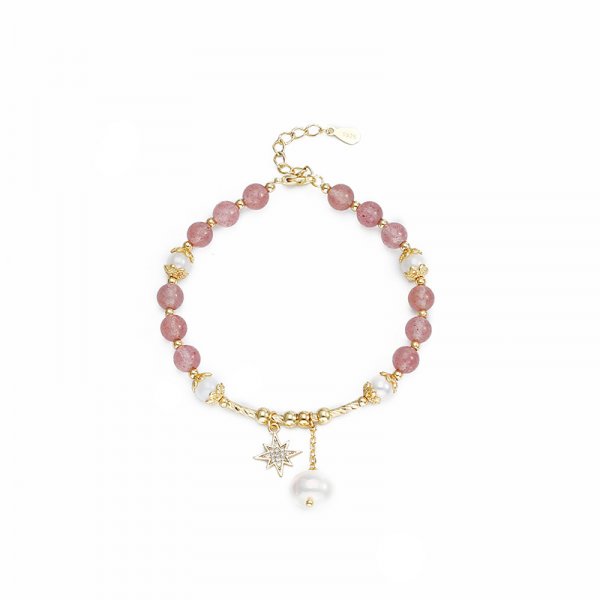 Strawberry Crystal Bracelet