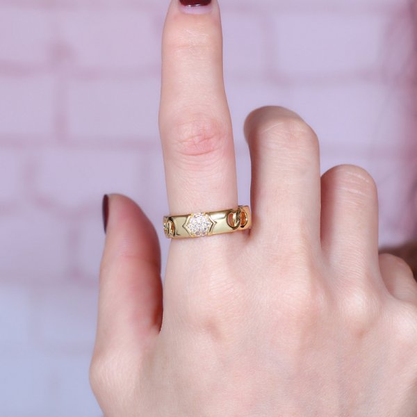 Fashion Simple Chain Ring