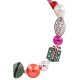 Christmas Holiday Bead Necklace Set