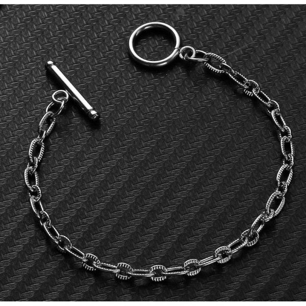 Stainless Steel Toggle Bracelet