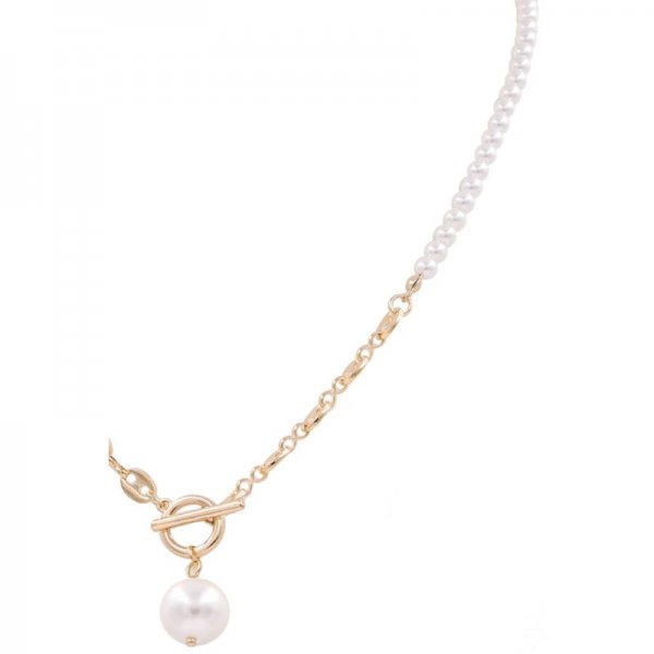 Cream Pearl Pendant Necklace