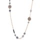 Semi Precious Stone Long Necklace