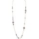 Semi Precious Stone Long Necklace