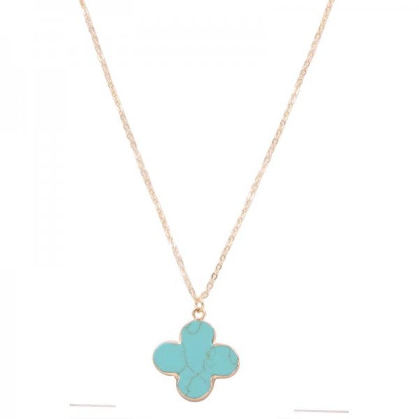 Quatrefoil 3-Piece Necklace Set